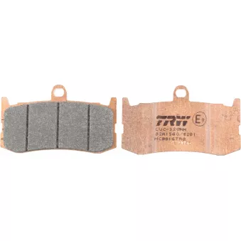 Jeu de 4 plaquettes de frein avant TRW MCB816TRQ